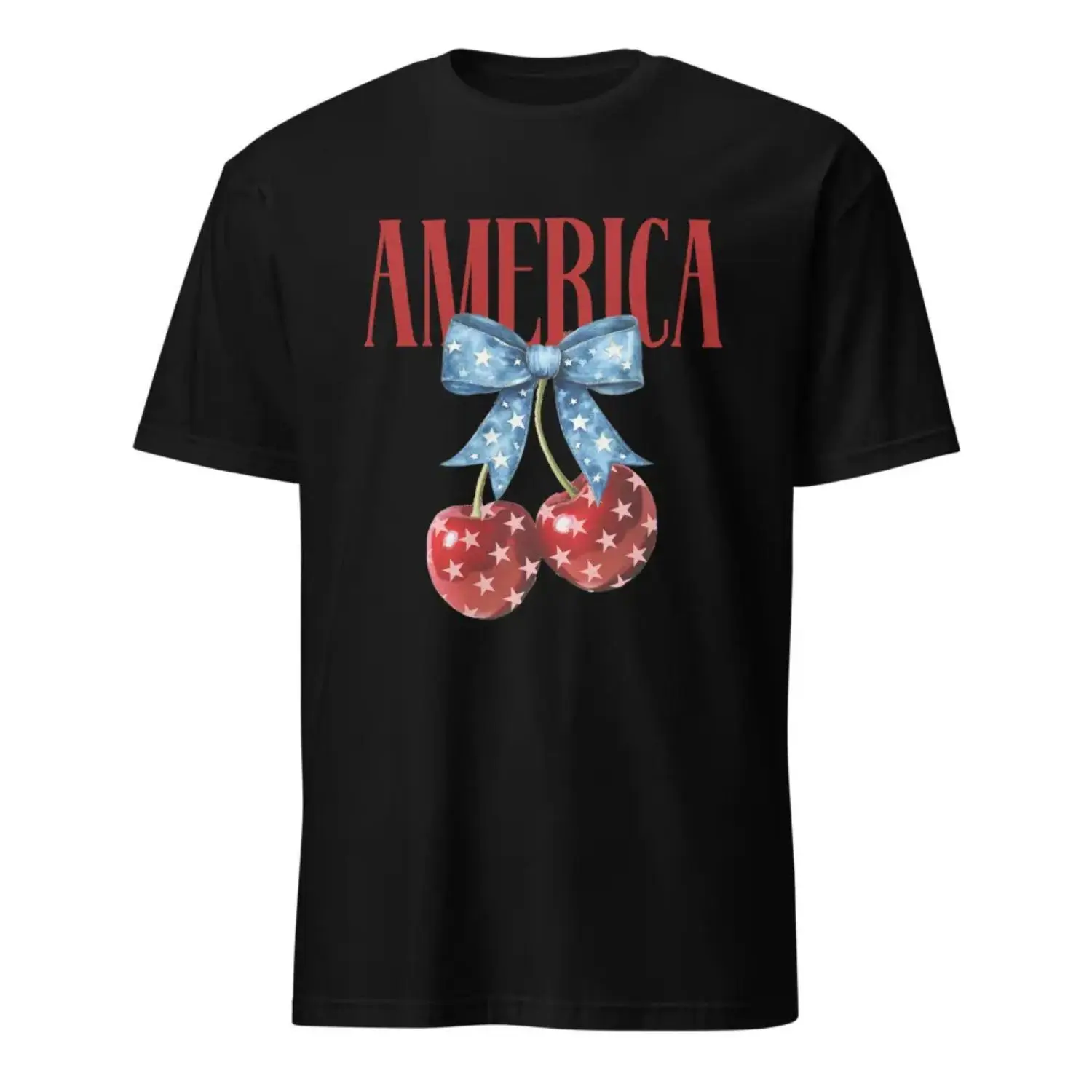 American Cherry Pie ~ Unisex Short Sleeve T-Shirt Gildan Softstyle Printed in the USA