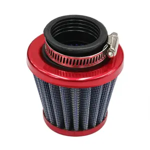 38mm Motorcycle Air Filter Pod for Pit Dirt Bike Pocket Rocket Monkey Trail Bike ATV UTV Drift Trike Quad Buggy Scooter Chopper ATC200 ATC200S ATC200X ATC200ES ATC200M 50cc 70cc 90cc 110cc 125cc