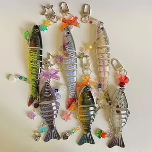 Handmade Fish Keychain,  Gift For Fishing Enthusiasts