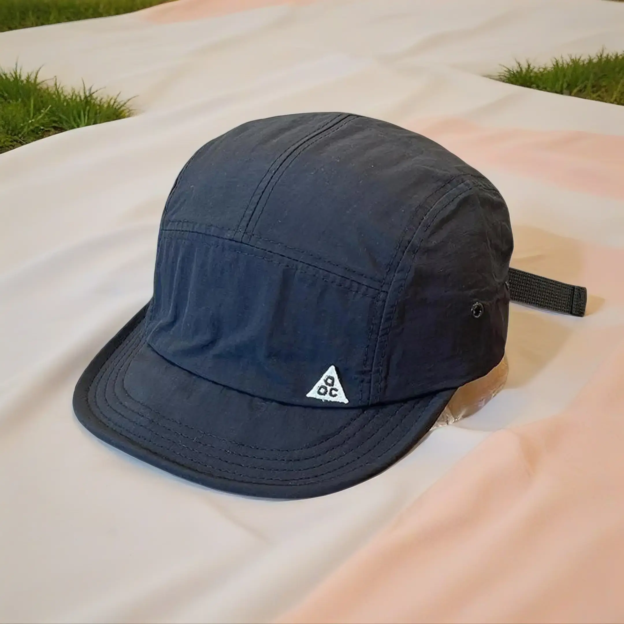 Japanese Street Style Camp Hat, Men's 5-Panel Polyester Baseball Cap, Lightweight & Breathable, Sporty Chic Streetwear, Men's Accessories for Adults, Mens Hats, Accessories Adults