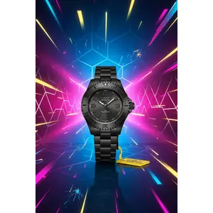 Invicta Specialty 69727 45mm Triple Black Tactical Steel Quartz Watch