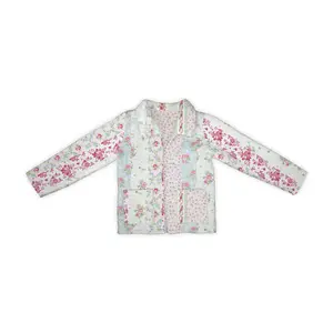 Lynette Patchwork Stripe Quilted Jacket