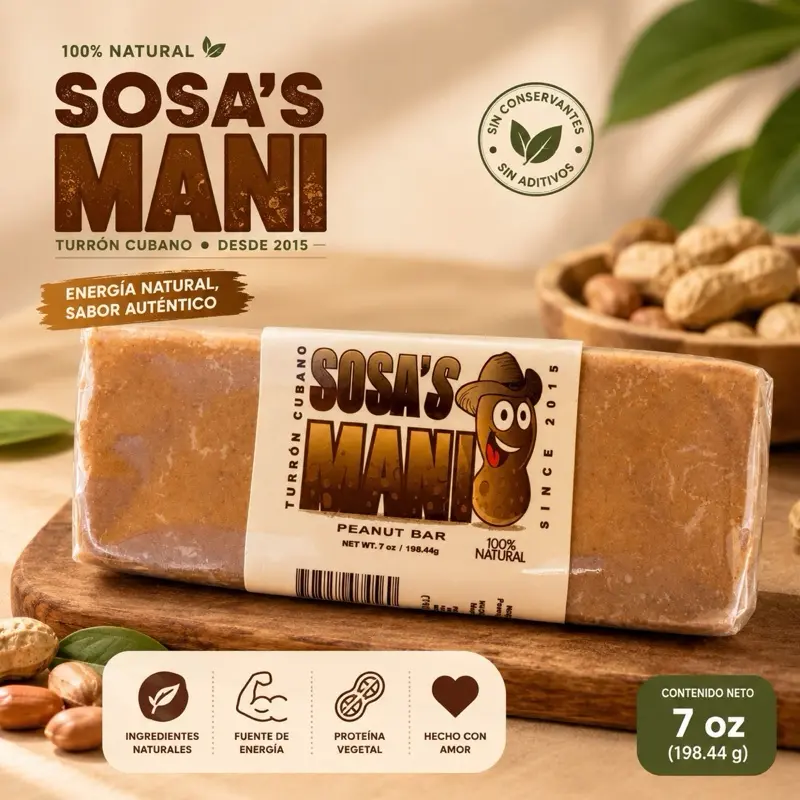Turron de Mani cubano