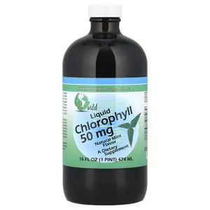 World Organic Liquid Chlorophyll, Natural Mint, 16 fl oz (474 ml)