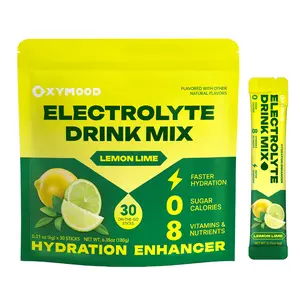 OXYMOOD Hydration Electrolytes Powder (30 Servings) Boosted Hydration Drink Electric Focus Energy Powder