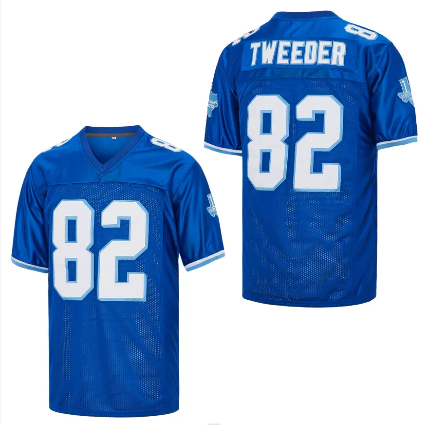82 Charlie Tweeder 69 Billy Bob Varsity Blues Movie West Canaan Coyotes Football Jersey Stitched