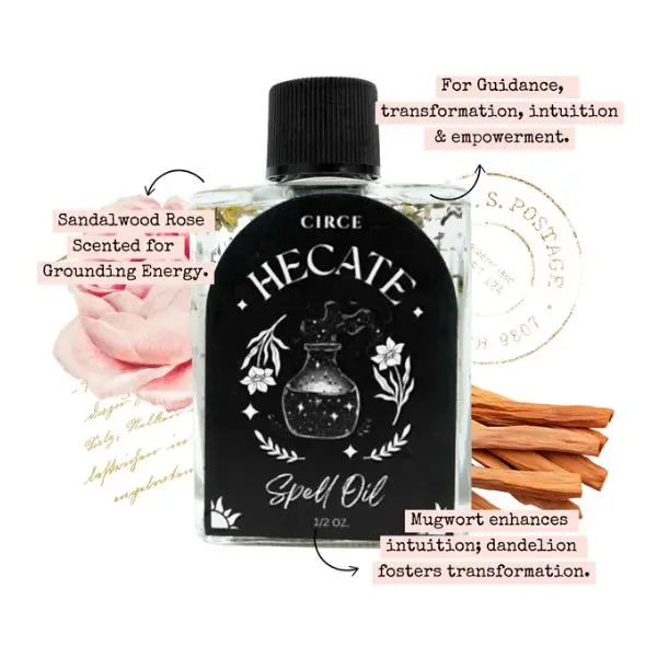 Hecate Spell Oil 1/2 oz