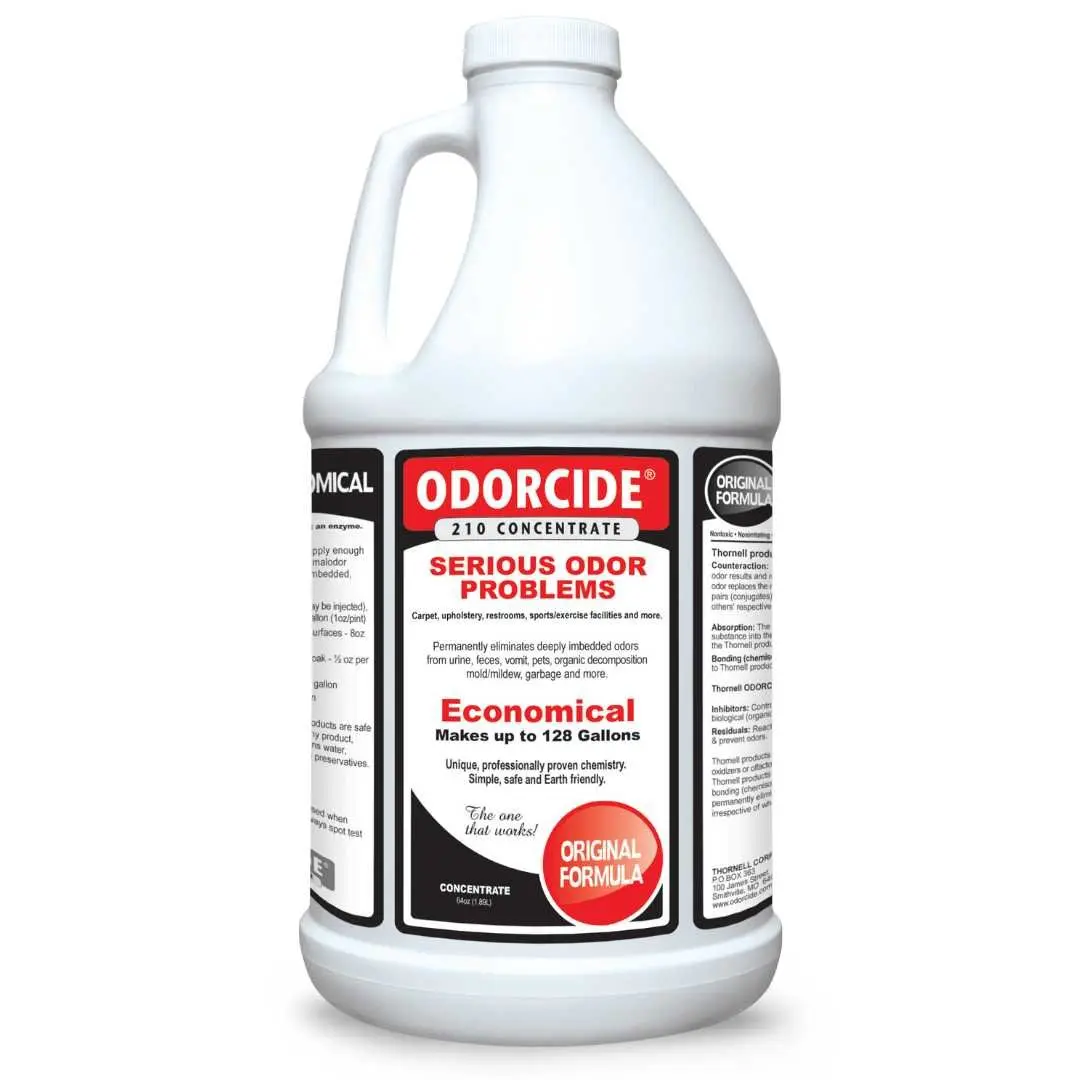 Odorcide Odor Eliminator Concentrate: Odor Eliminator for Strong Odor on Carpets, Hardwood & More - Smoke, Sweat & Pet Odor Eliminator 64 oz