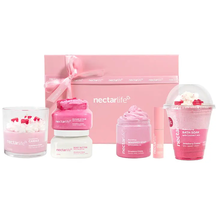 Strawberry Creme Gift Set