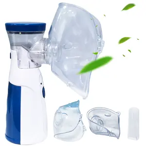Portable Mesh Nebulizer, Compact Mini Nebulizer for Adults and Children, Handheld Nebulizer with Two Power Modes for Home and Traveling