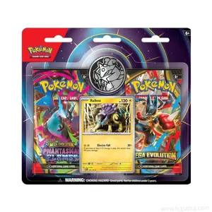 Pokémon TCG 2-Pack Blister – Raikou Promo + Phantasmal Flames & Mega Evolution