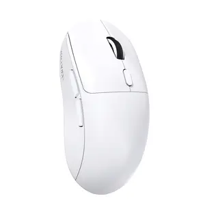 A.JAZZ NJ07 Wireless Lightweight Gaming Mouse, 67g Ultra-Lightweight, 3-Mode 2.4G/Wireless/USB-C, 6 Adjustable DPI up to 12800, 1000Hz Optical Sensor, Ergonomic Design Long Battery Life, Compatible with PC & Mac