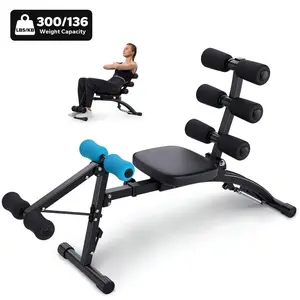 Adjustable Ab Workout Bench – Multi-Functional Core Trainer for Home Gym