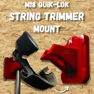 M18 QUIK-LOK String Trimmer Attachment Compatible Wall Mount