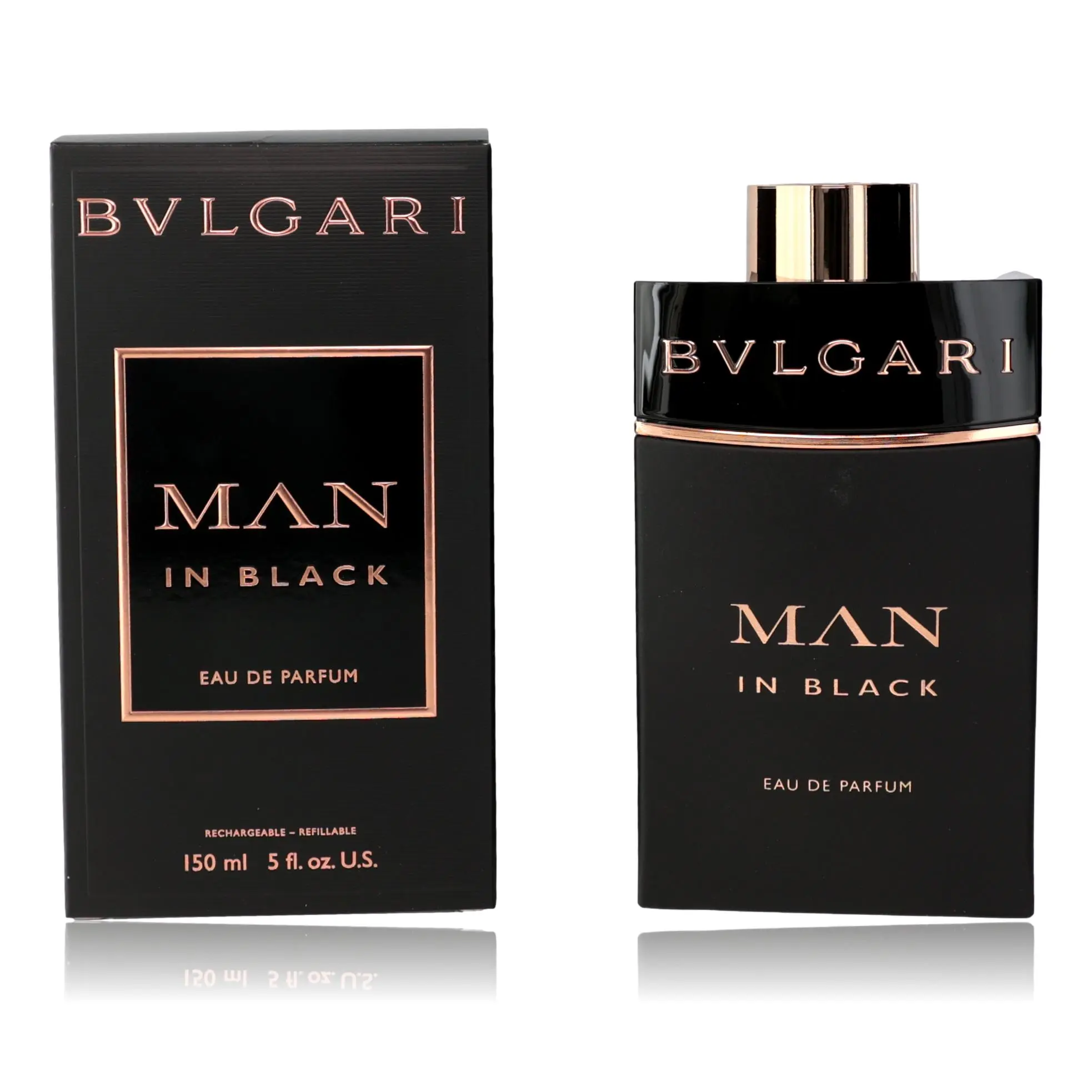 Bvlgari Man In Black 5 Oz Eau De Parfum Spray Refillable