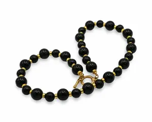 Onyx Necklace - Perfect for Any Occasion, Elegant Design, Lightweight & Versatile Accessory