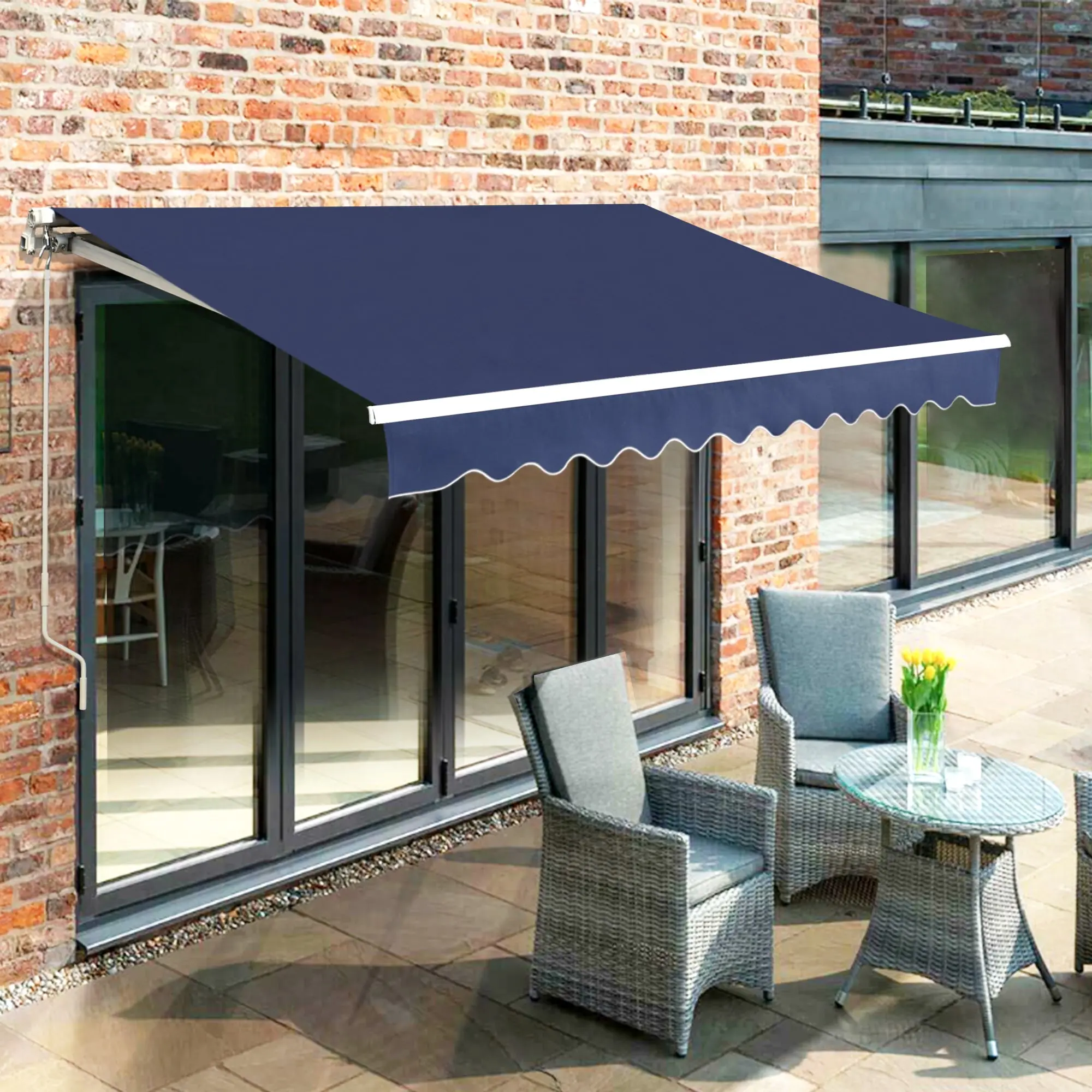 Retractable Awning Replacement, Sunshade Canopy, 0810|1210|1308