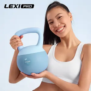 LEXI Soft Kettlebell with Handle for Strength Conditioning and Core Training Home Gym Workouts Weightlifting Yoga &Pilates Durable Safe & Comfortable Fitness Equipment for Men and Women