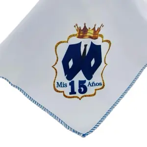 12pcs napkins, Recuerdos para 15 años de niño, servilletas, party favors