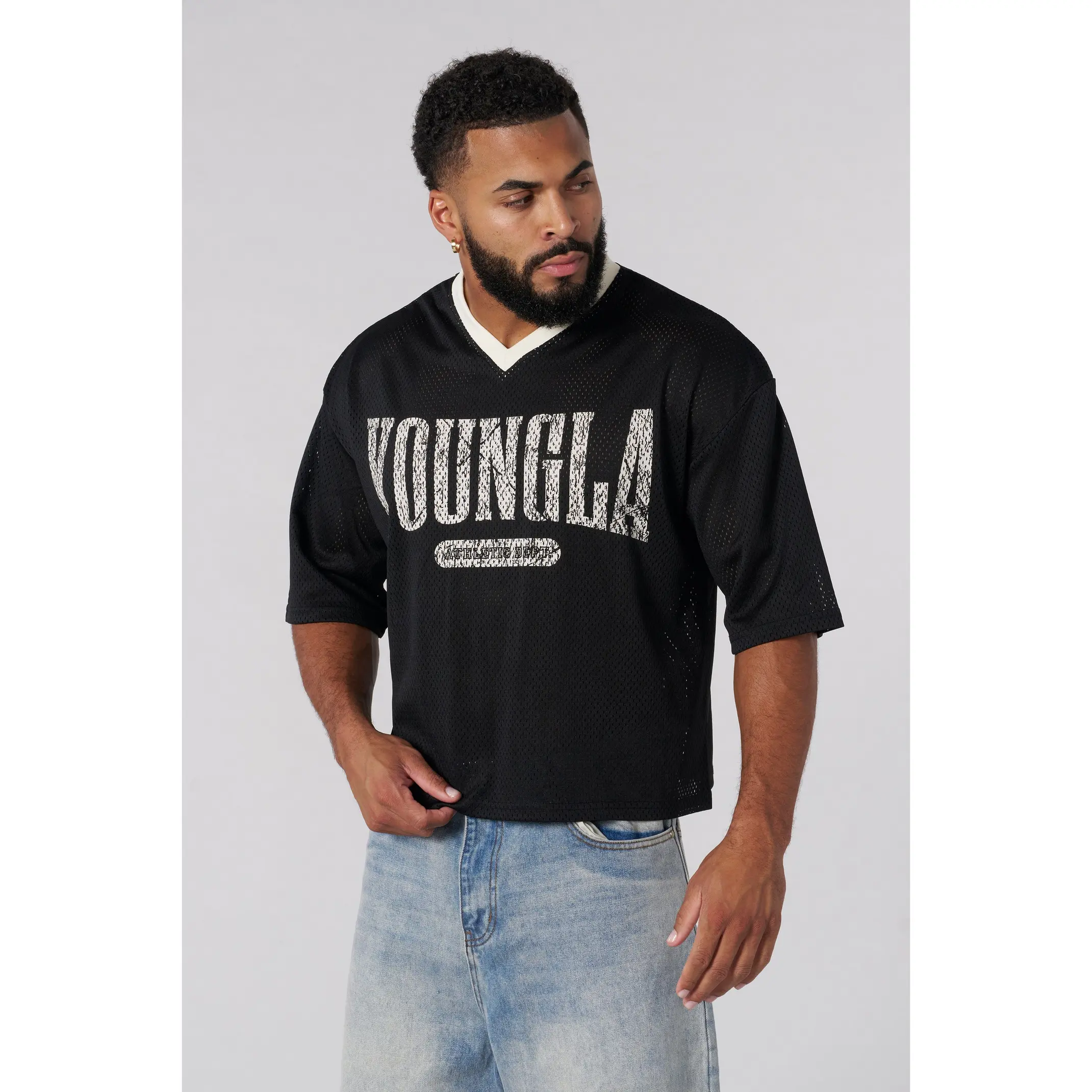 4187 - Varsity Football Cropped Jersey