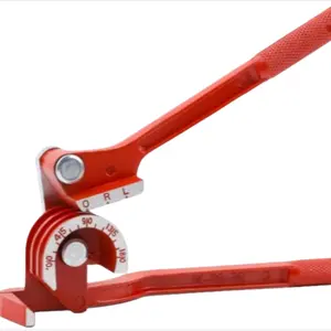 180 Degree Pipe Bending Machine, Suitable for 0.64 Cm, 3/8 Inch, Soft Copper, Aluminum, Metal, Pipeline Bending Tool, Hand Tools