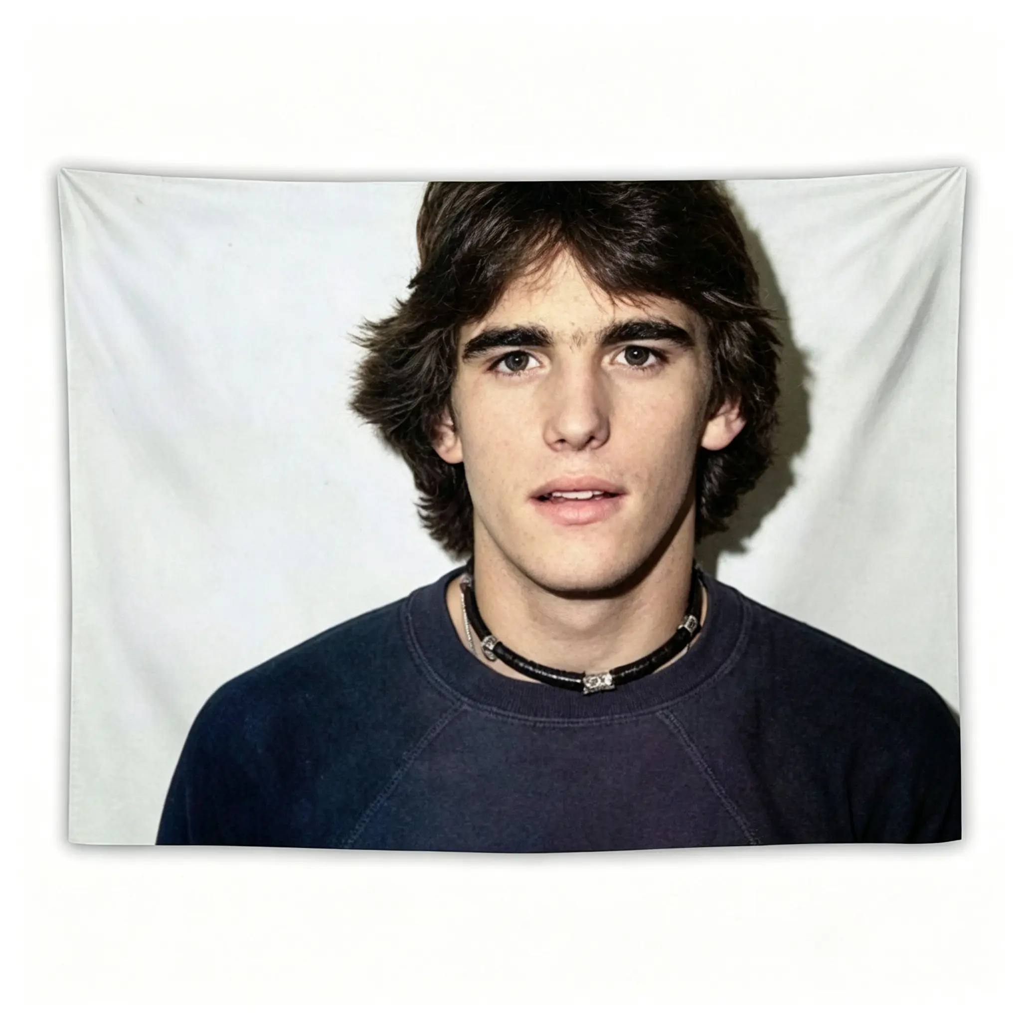 Matt Dillon Classic Bright Geometric Polyester Tapestry - 40x30in & 60x80in 1-Piece Light Linen Cloth Wall Hanging, Room Art, Durable Indoor/Outdoor Home Decor for Living Room & Dorm