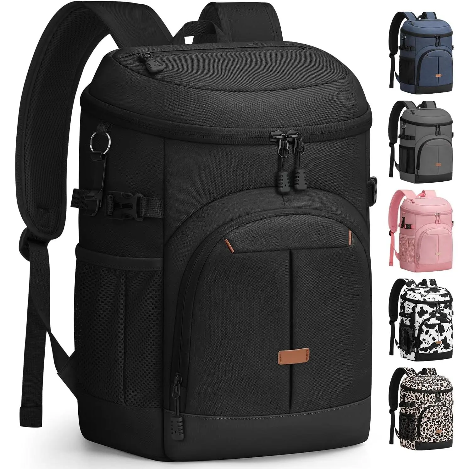 Unisex Large Insulated Waterproof Cooler Backpack, Practical Leak-Proof Lightweight Outdoor Lunch Bag for Camping, Picnic