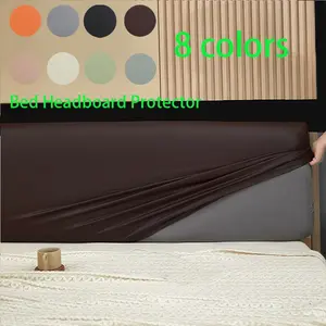 Bed Headboard Protector‌ Waterproof, scratch-resistant, and stain-proof. Made of premium elastic fiber for a luxurious feel, with a sleek minimalist design. Fits most headboard types, easy to clean, and elevates bedroom style—the perfect Christmas gift.