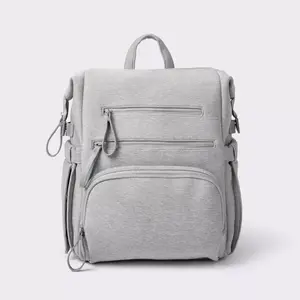 Boxy Diaper Backpack - Gray - Cloud Island