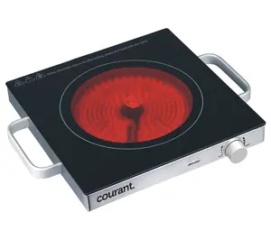 Courant 1500W Ceramic Glass Cooktop - StainlessSteel
