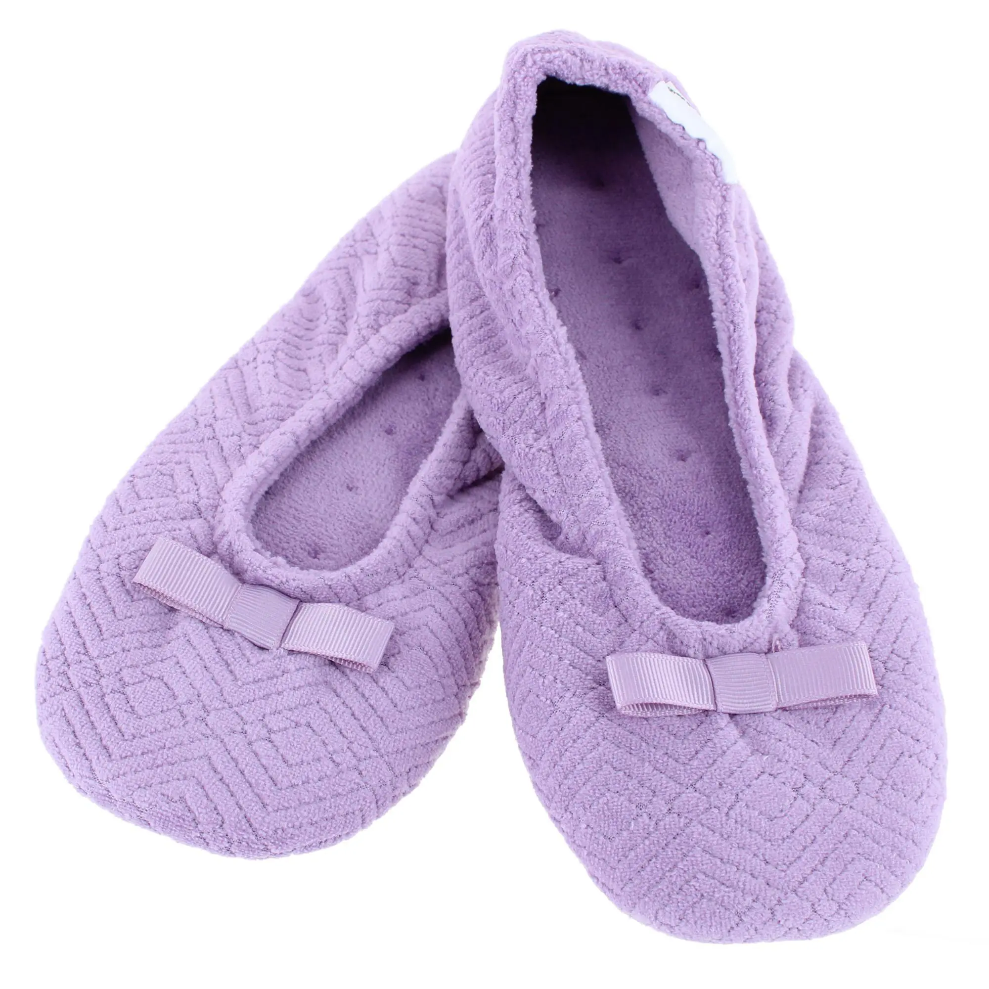 Isotoner Women's Sculpted Microterry Ballerina Slippers, Ballerina Slippers