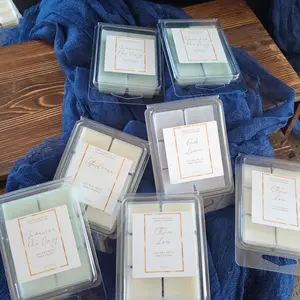 HAND POURED SOY CANDLE MELTS 2 OZ - Premium Quality Soy Wax Melts for Aromatherapy & Home Fragrance