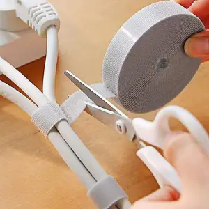 Cable Tie, Multifunctional Cable Tie, Cable Management Tie, 1 Count Cable Organizer, Computer Cable Tie, Desktop Cable Organizer, Fixing Tie, Data Cable Storage Tie, Office Supplies