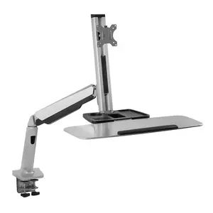 Mount-It! Single Monitor Adjustable Sit Stand Workstation