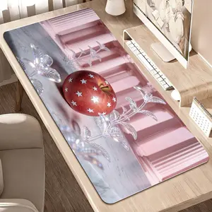 LIVEKEY Large Gaming Mouse Pad (40x80cm)   Glowing Ship Night Scene Design  Non Slip Rubber Base  Stitched Edges  Waterproof Extended Mouse Pads  Essential for PC Gamers’ Gaming Setup  Enhances Control Precision  Gaming Mousepad