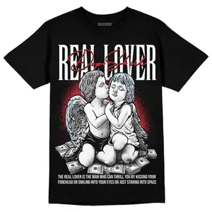 DopeSkill Graphic Tees Black Metallic Reimagined 5s Streetwear Unisex Cool T-Shirt Sneaker Colour Matching Real Lover Graphic