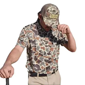 Tactical Camo Polo – Built For Style And Swing Men Polo Premium Shirt , Personalized Printed Polo, Custom Gift Idea