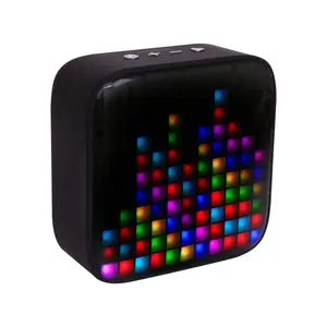 Helix Pixel LED Art Bluetooth Speaker and Wall Charger