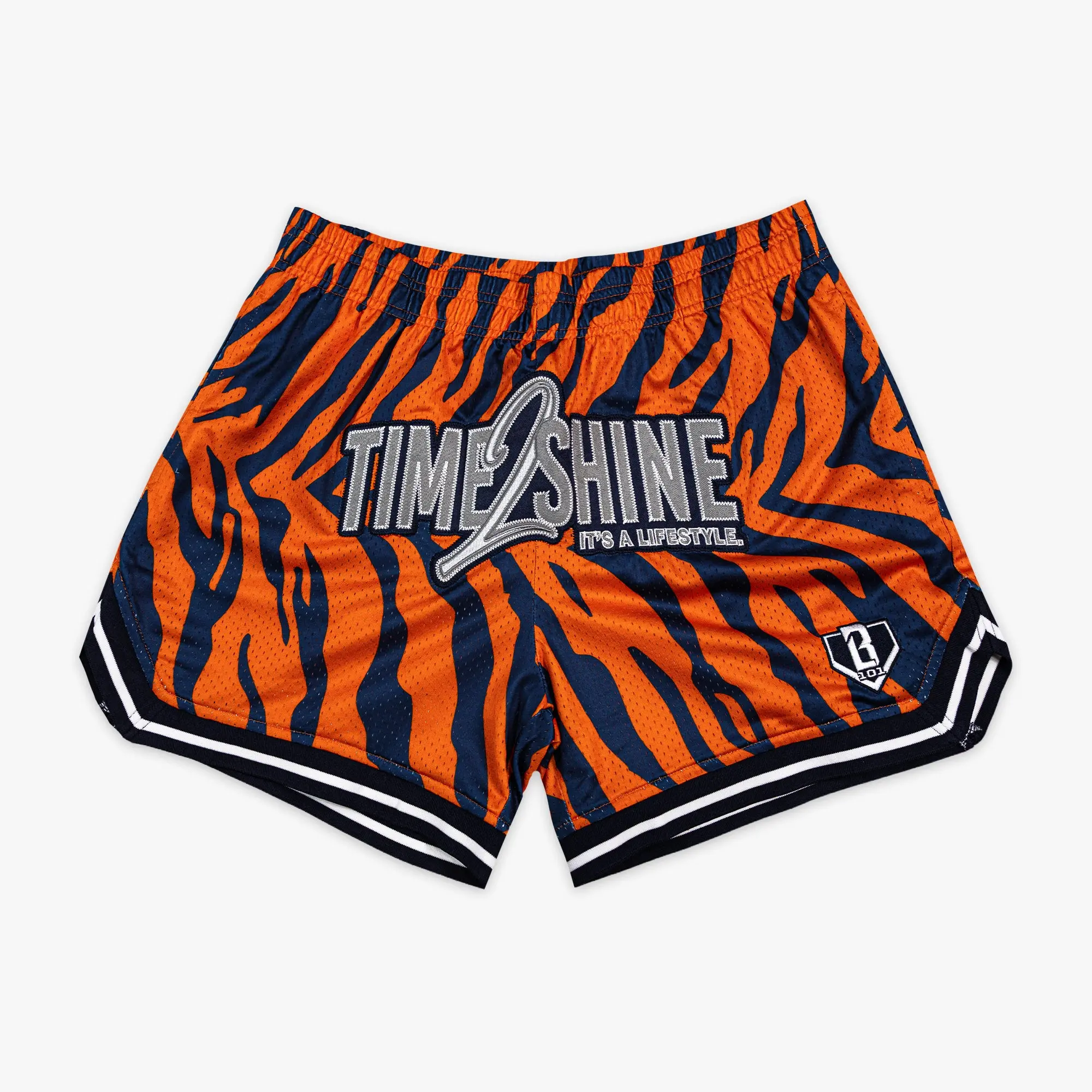 Max Clark Tiger Court Shorts - Orange