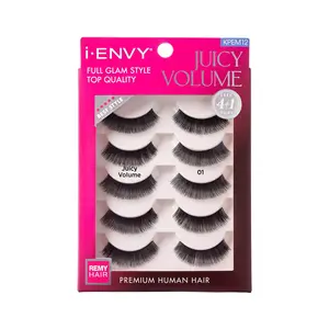 I-ENVY Juicy Volume Premium Human Hair Strip Lashes Multi Pack