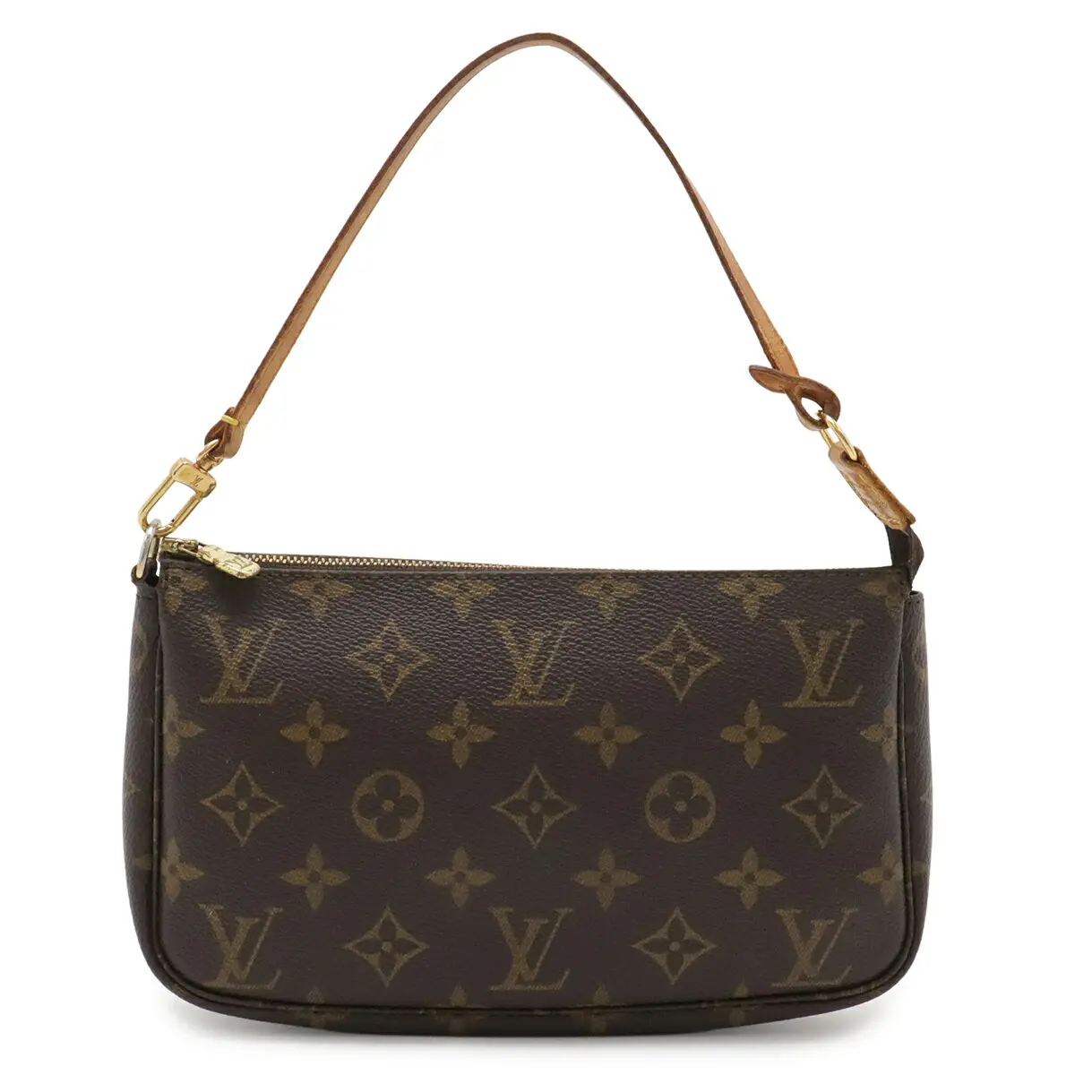Pre-owned Louis Vuitton Canvas Shoulder Bags Monogram Pochette Accessories Pouch