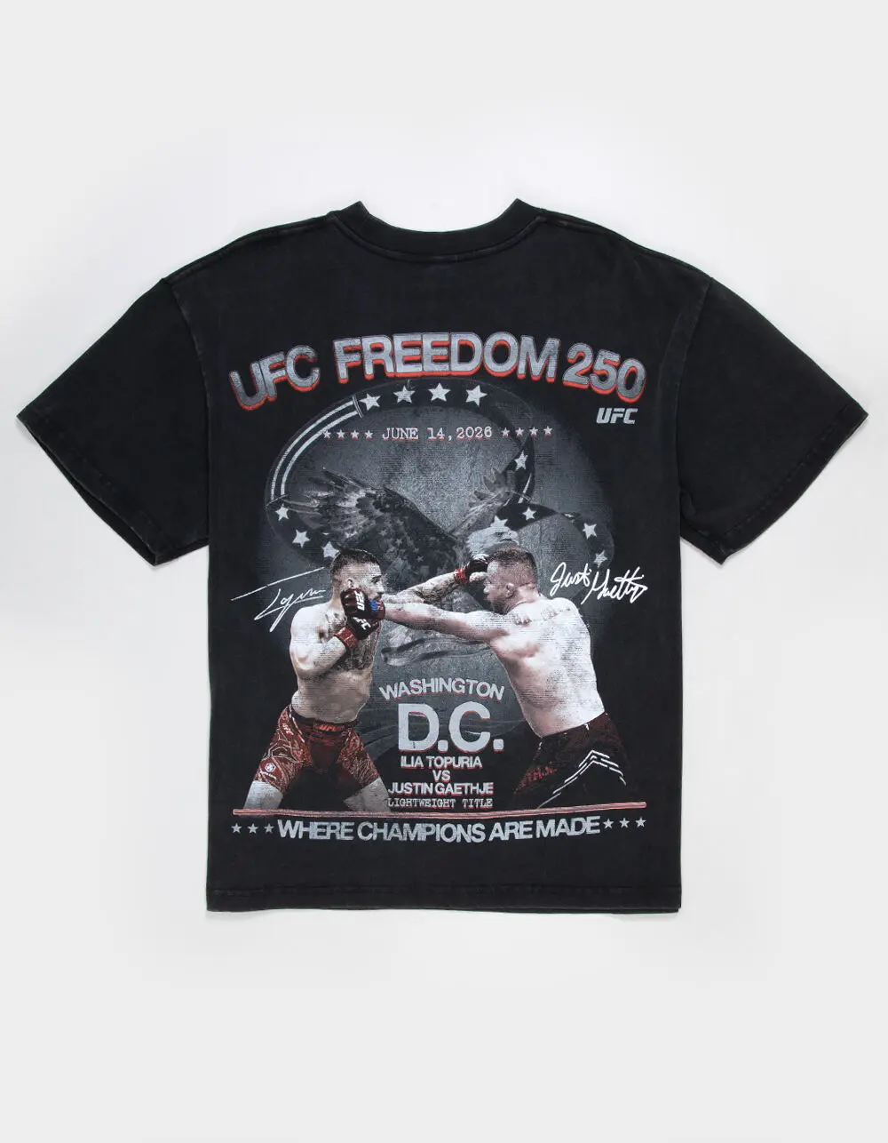 UFC Freedom 250 Mens Boxy Tee