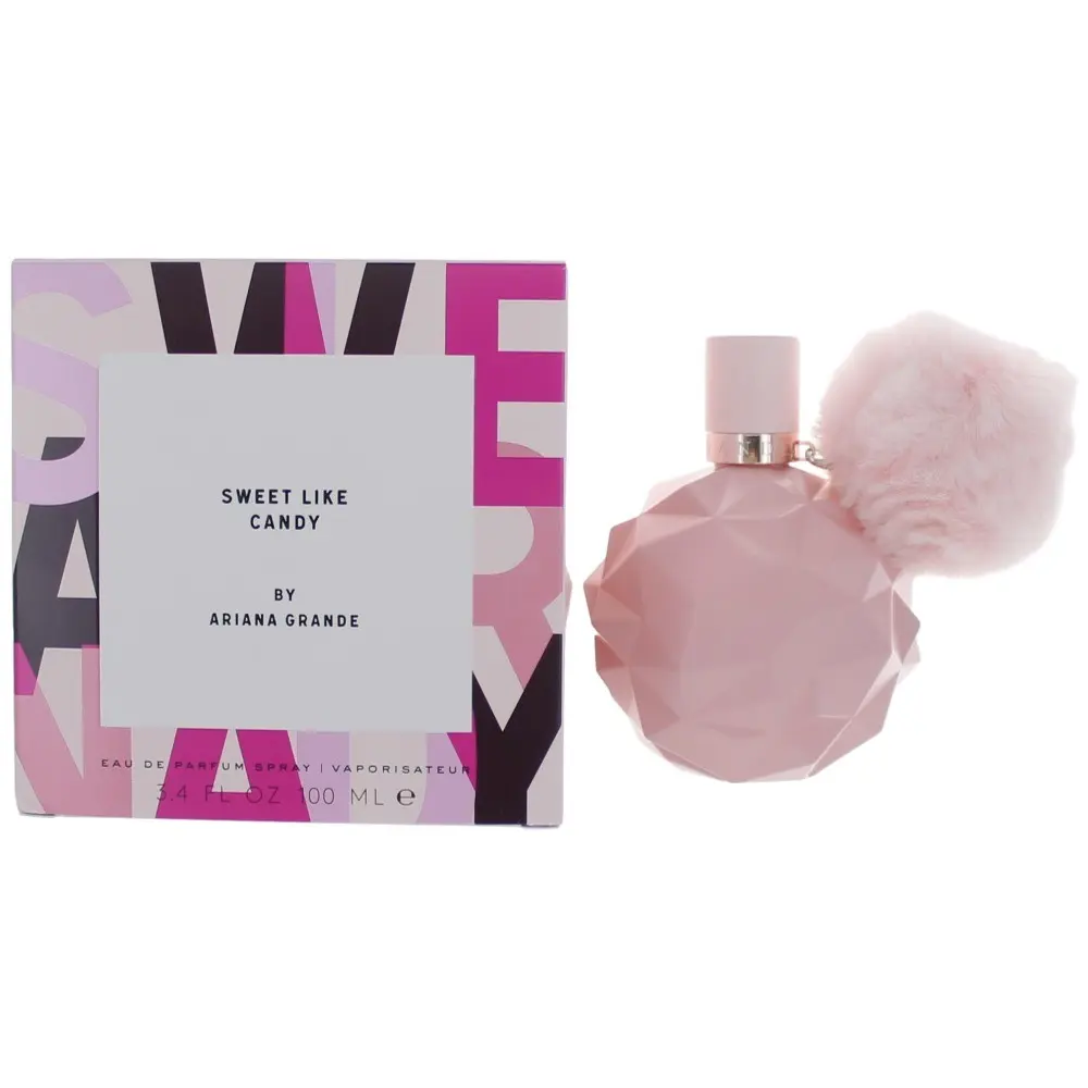 Sweet Like Candy by Ariana Grande, 3.4 oz EDP Spray for Women Daily Wear Perfume Fragrance