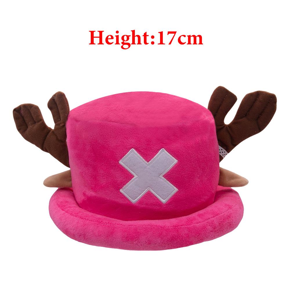 Tony Chopper Cosplay Hat Cap Anime Role Play Men Women Fantasia Headwear Headgear Halloween Party Costume Accessories Prop Hats