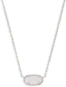 Kendra Scott Elisa Pendant Necklace for Women, Fashion Jewelry, 14K Gold-Plated