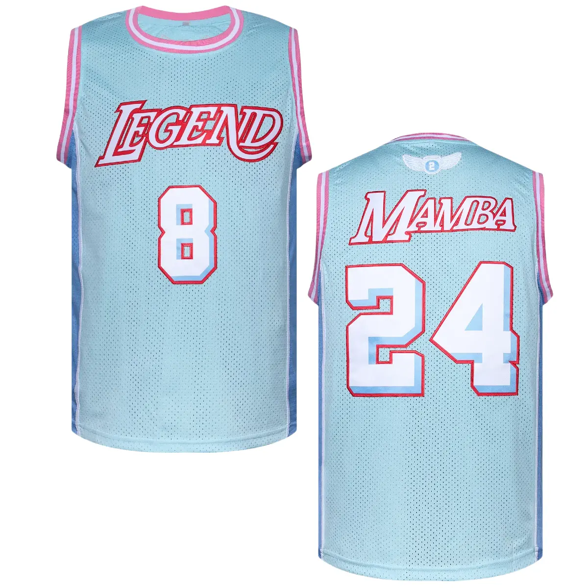 Men'S Bryant 8/24 MAMBA Embroidered Basketball Jersey, Stylish Sports Tank Top for Men tiktokshopbacktoschool,back to school,back to school haul