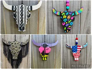 Design Bull Skull Freshie Air Freshie