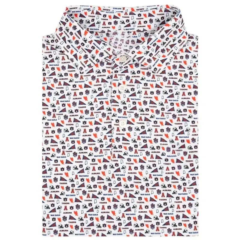 Men's Auburn Gameday Polo Shirt