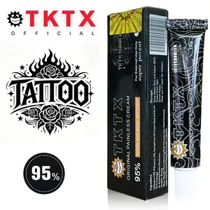 Major Upgrade: 40%95% Strength! TKTX 95% Fast-Acting Numbing Cream contains lidocaine & professional anesthetics. Stay focused through tattoos & beauty procedures — soothing, calming, long-lasting numbing with gentle skincare benefits.
