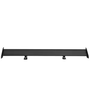 VEVOR GT Wing Car Spoiler, 43.3 inch Universal Spoiler with Single Deck, Adjustable Lightweight Aluminum, Car Rear Spoiler Wing, Racing Spoiler BGW/JDM Drift Black